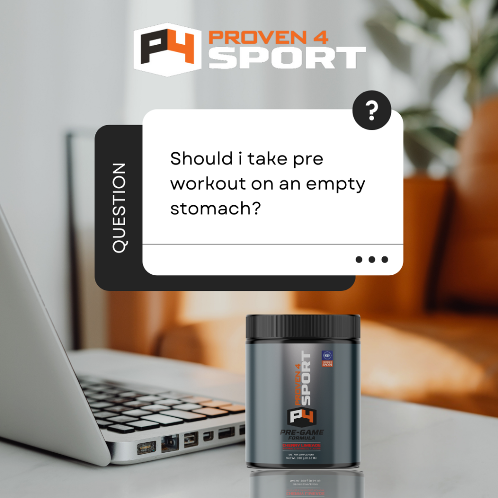 Should I Take Pre Workout On An Empty Stomach